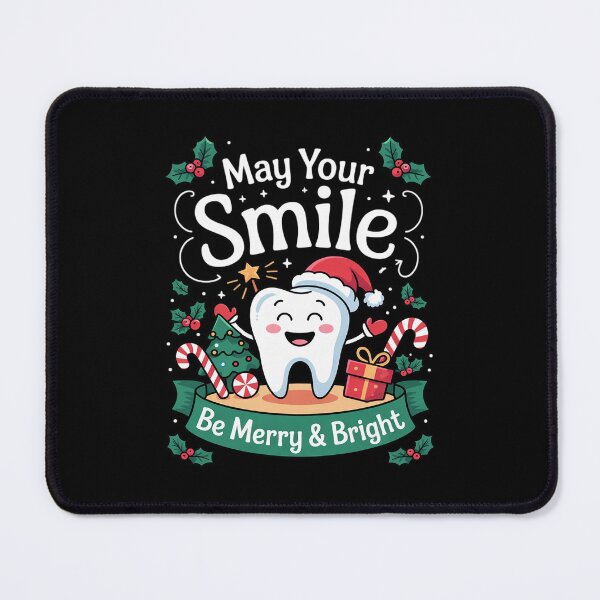 Item preview, May Your Smile Be Merry Bright Dental designed and sold by RuthGAArt.