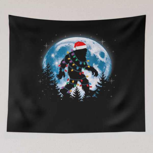 Item preview, Festive Lights Vintage Retro Tree Bigfoot Classic Holiday Christmas Christmas designed and sold by FrankyTepper.