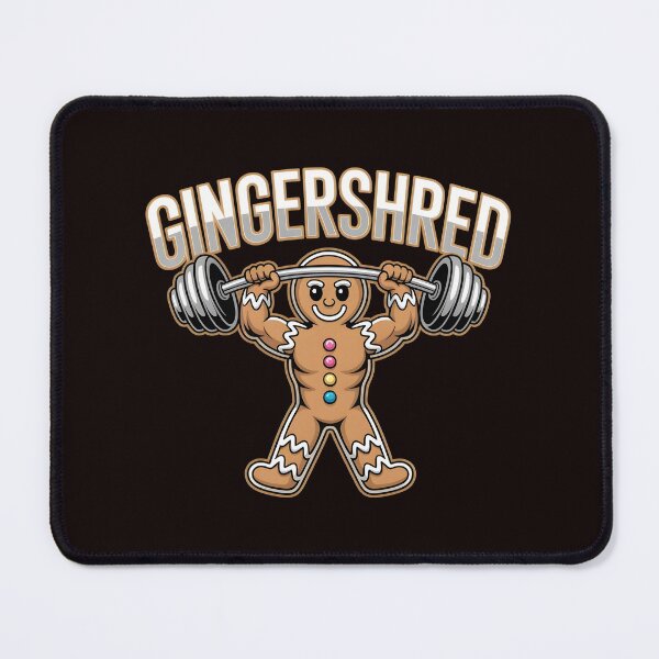 Item preview, Gingershred Bodybuilding – Funny Fitness Christmas Design designed and sold by Redgiant87x.