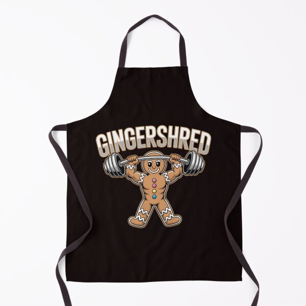 Item preview, Gingershred Bodybuilding – Funny Fitness Christmas Design designed and sold by Redgiant87x.