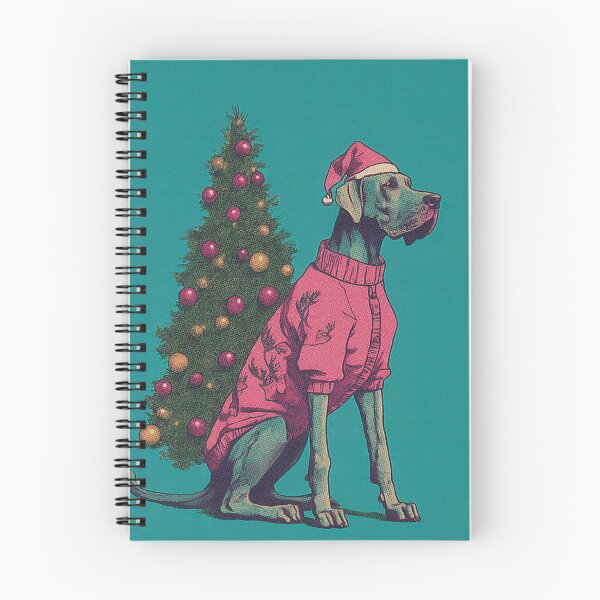 Item preview, Great Dane in Cozy Christmas Sweater designed and sold by Flying Doggo.