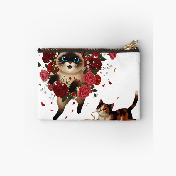Item preview, Love-Hate Tug-of-War Cats | Gothic Anti-Valentine's Day designed and sold by meesub.