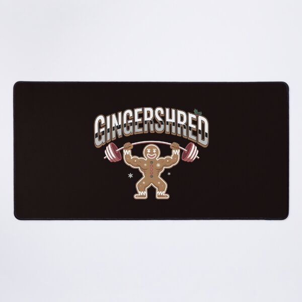 Item preview, Gingershred Bodybuilding – Festive Gym Humor Gift Idea designed and sold by Redgiant87x.