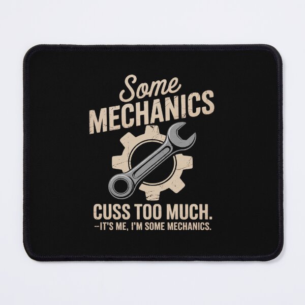 Item preview, Some Mechanics It's Me Car Auto Mechanic Garage Men designed and sold by RuthGAArt.