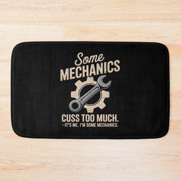Item preview, Some Mechanics It's Me Car Auto Mechanic Garage Men designed and sold by RuthGAArt.