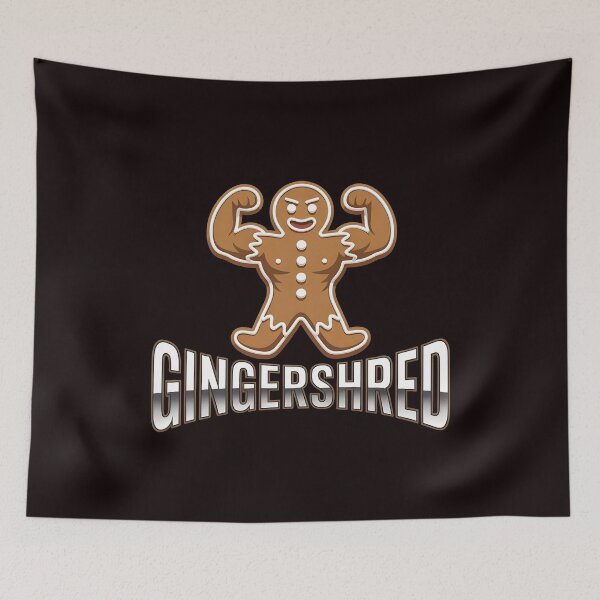 Item preview, Gingershred Bodybuilding – Holiday Fitness Motivation Apparel designed and sold by Redgiant87x.