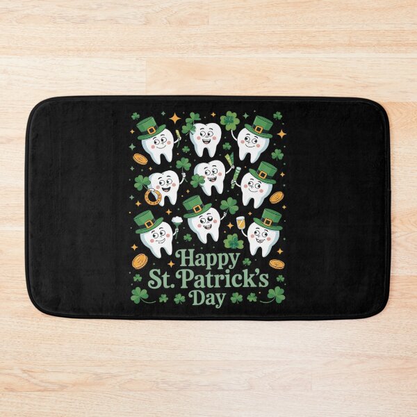 Item preview, St Patrick Dentist Dental Assistant Teeth Irish Coquette Bow designed and sold by RuthGAArt.