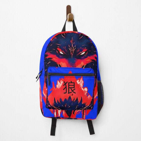 Item preview, Crimson Oni Wolf – Japanese Gothic Tarot Symbol designed and sold by Neer arts.