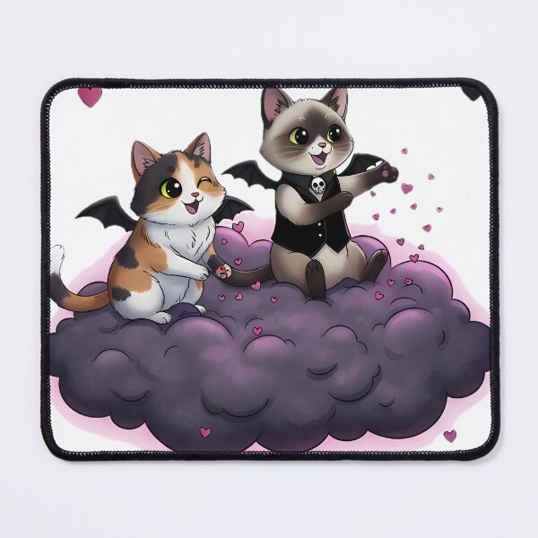 Item preview, Romantic Chaos Bouquet Explosion Cats | Whimsical Rose Surprise designed and sold by meesub.