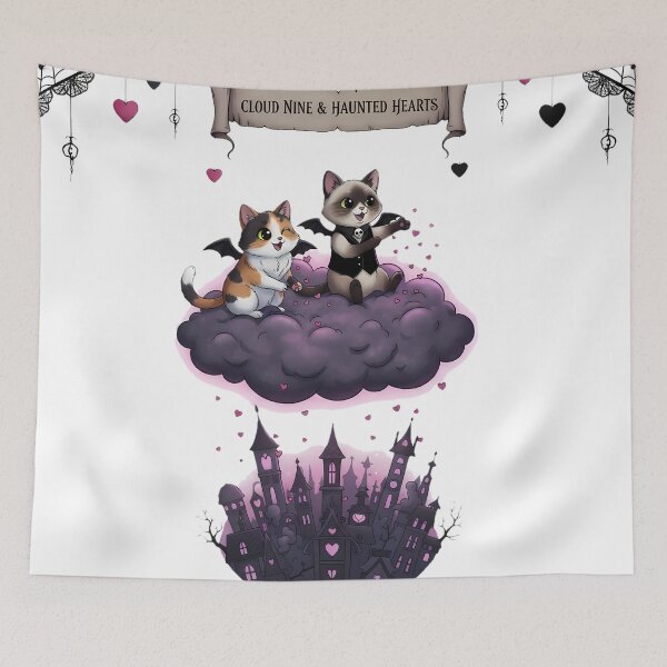 Item preview, Romantic Chaos Bouquet Explosion Cats | Whimsical Rose Surprise designed and sold by meesub.