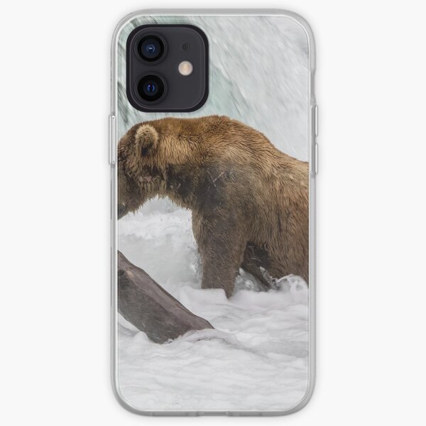 Waiting for Salmon iPhone Soft Case