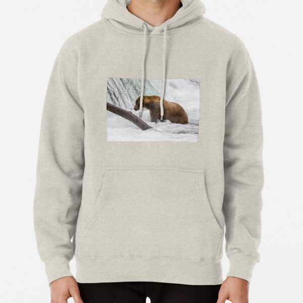 Waiting for Salmon Pullover Hoodie