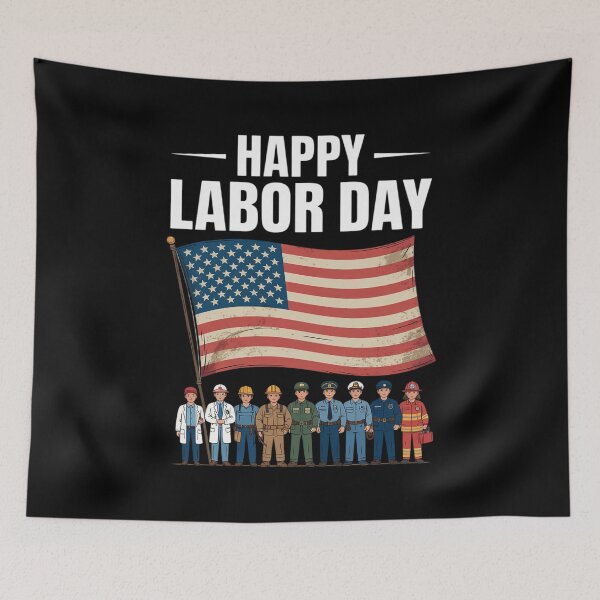 Item preview, Patriotic Workers american flag  designed and sold by THagBlue.