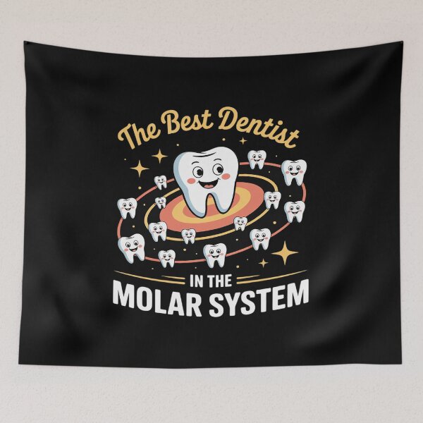 Item preview, The Best Dentist In The Molar System - DDS Dentistry designed and sold by RuthGAArt.
