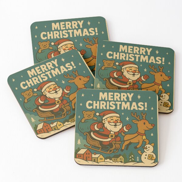Item preview, Merry Christmas – Retro Polish Poster Style designed and sold by Boldolka.