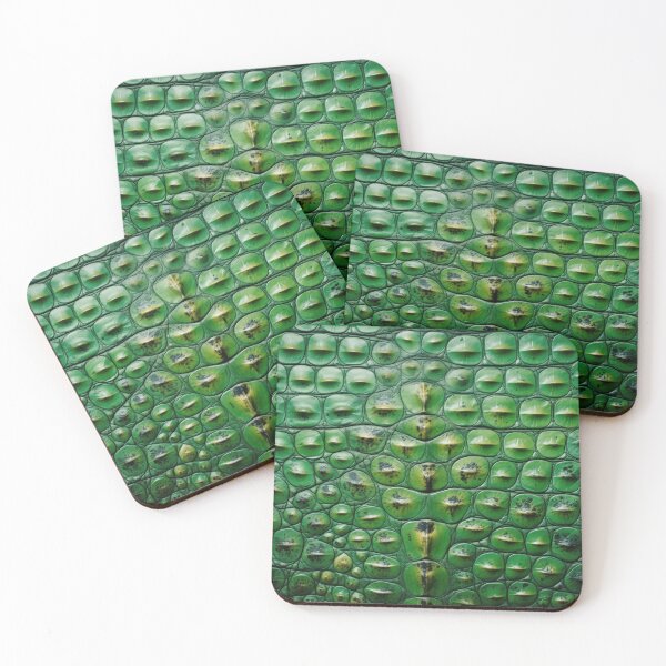 Item preview, green alligator skin texture designed and sold by tony4urban.