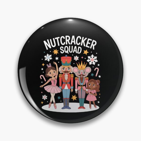 Item preview, Squad Nutcracker Vintage Holiday Fmaily Classic Retro Christmas designed and sold by StacyBattleArt.