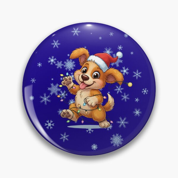 Item preview, Kids Cute Mischievous Christmas Puppy  designed and sold by LANCEWISEMEDIA.