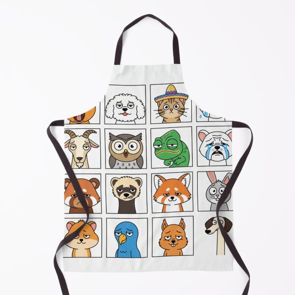 Item preview, Animal Emotion Grid Cute Icons Set designed and sold by 0606PM.