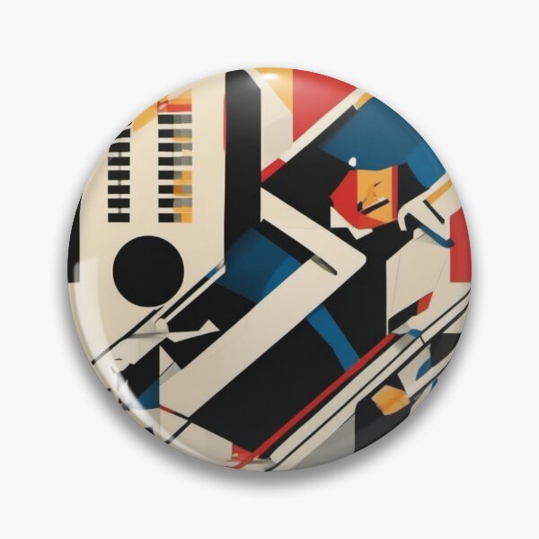 Item preview, Dynamic Abstraction in the Style of Fernand Léger designed and sold by TwoDotsStudio.