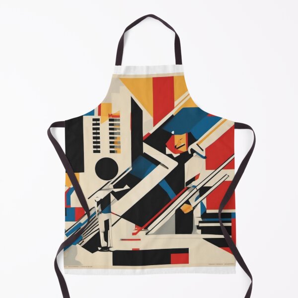 Item preview, Dynamic Abstraction in the Style of Fernand Léger designed and sold by TwoDotsStudio.