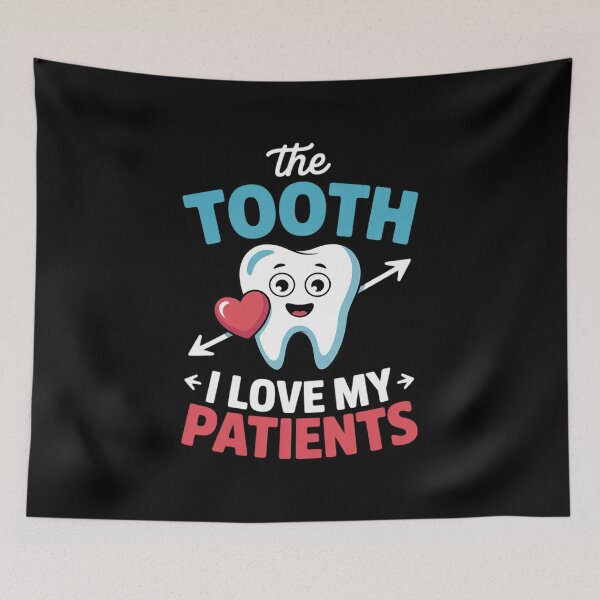 Item preview, The Tooth Is I Love My Patients Valentines Day Dentist designed and sold by RuthGAArt.