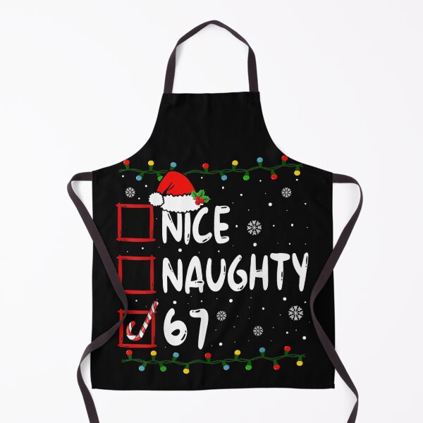 Item preview, Funny Christmas Naughty Nice List Checklist 67 Santa Hat Lights designed and sold by EvelysEmelia.