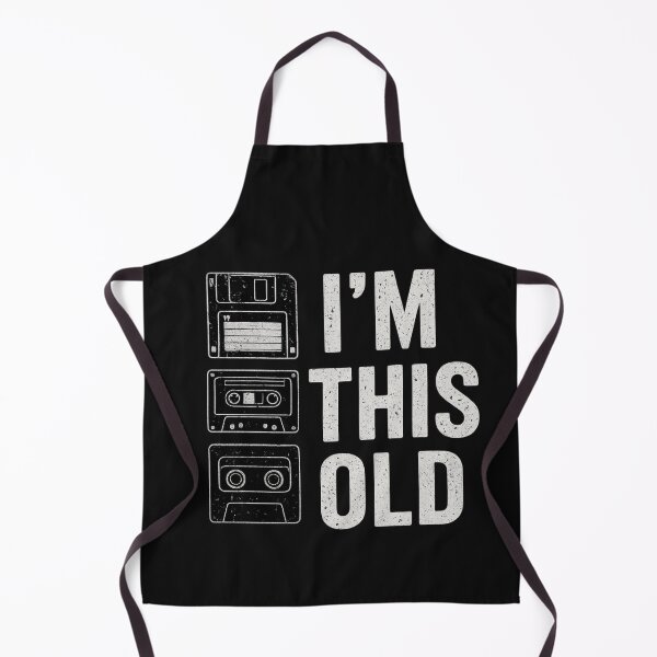 Item preview, I'm This Old – Nostalgic 80s-90s Design designed and sold by Printsouf.