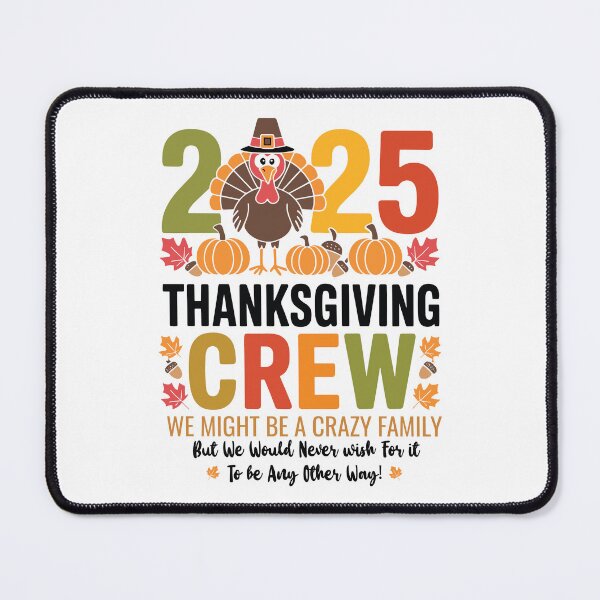 Item preview, Family Thanksgiving 2025 Thanksgiving Crew Turkey Matching designed and sold by Trend Print Studio.
