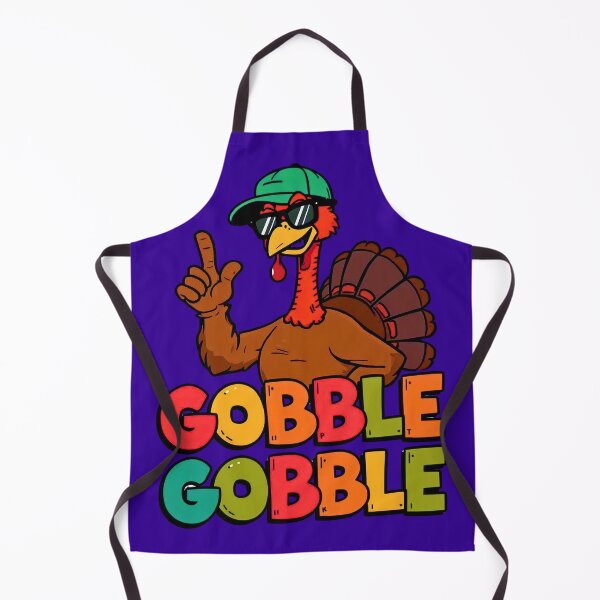 Item preview, Cool Turkey Gobble Gobble Funny Thanksgiving Design designed and sold by Sepinik.