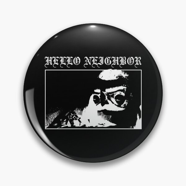Item preview, Hello Neighbor Black Metal designed and sold by Leatherface.