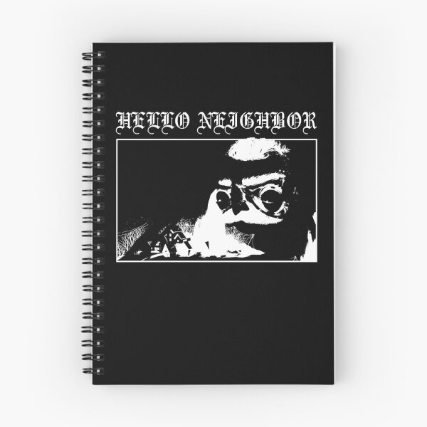 Item preview, Hello Neighbor Black Metal designed and sold by Leatherface.