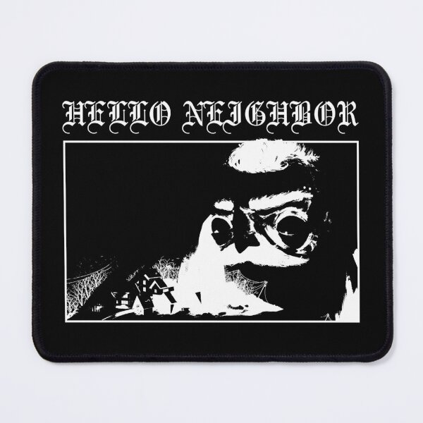 Item preview, Hello Neighbor Black Metal designed and sold by Leatherface.
