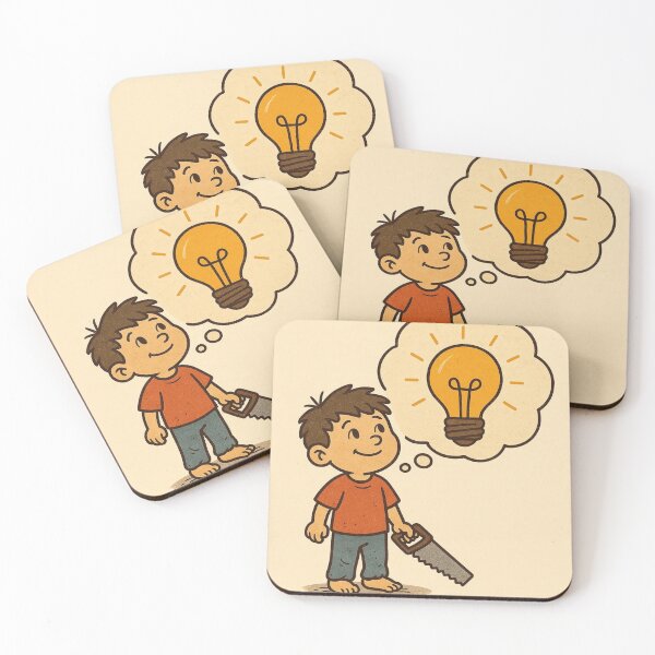 Item preview, Creative Mind – Little Genius Cartoon Illustration designed and sold by SV-Creation.