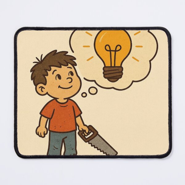 Item preview, Creative Mind – Little Genius Cartoon Illustration designed and sold by SV-Creation.
