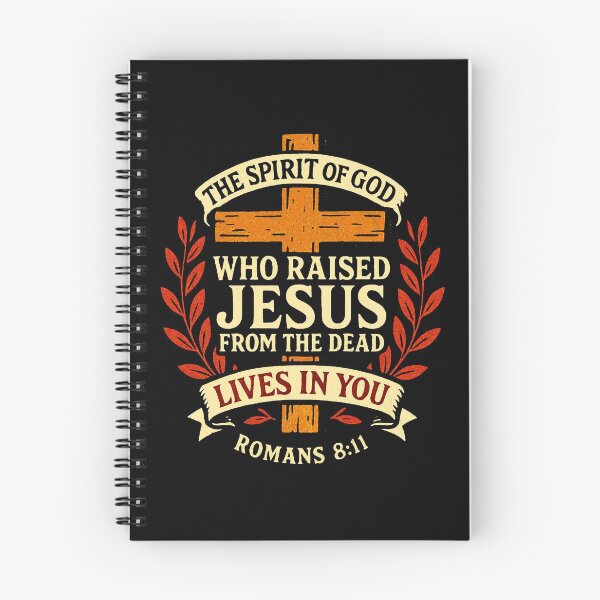 Item preview, Romans 8:11 The Spirit of God who raised Jesus from the dead lives in you designed and sold by plushism.