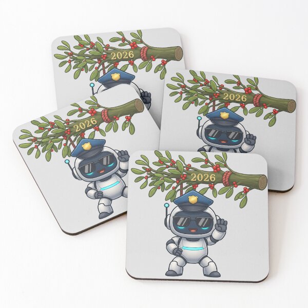 Item preview, The Mistletoe Guard: No Kissing Before 2026 designed and sold by henamy.