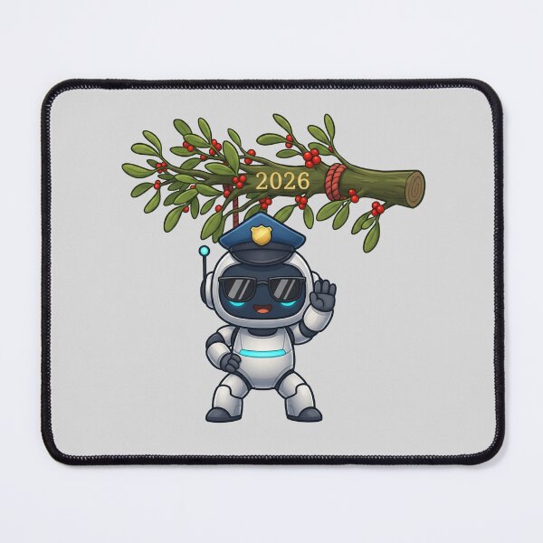 Item preview, The Mistletoe Guard: No Kissing Before 2026 designed and sold by henamy.