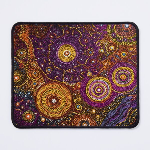 Item preview, Aboriginal Inspired Dot Art - Spiritual World designed and sold by GrinGalore.