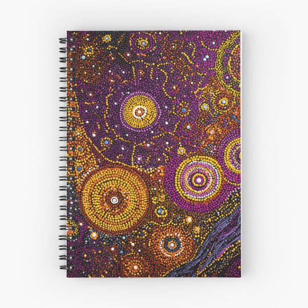 Item preview, Aboriginal Inspired Dot Art - Spiritual World designed and sold by GrinGalore.