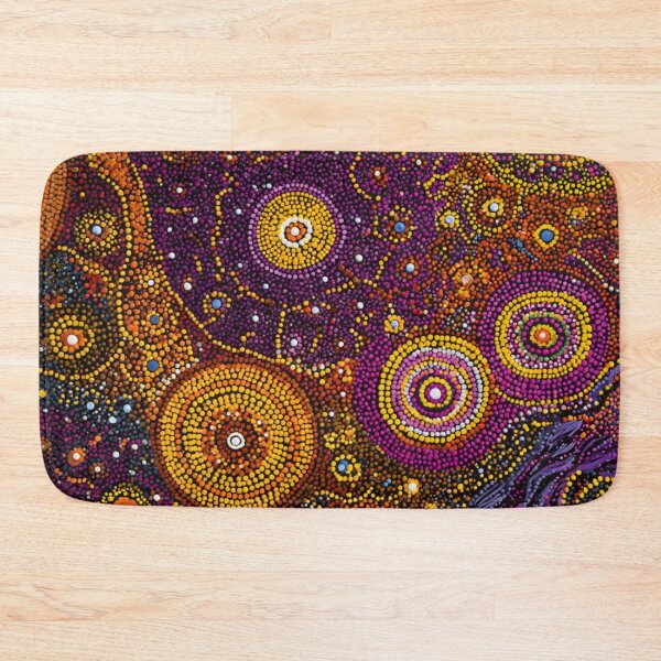 Item preview, Aboriginal Inspired Dot Art - Spiritual World designed and sold by GrinGalore.