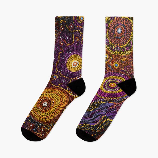 Item preview, Aboriginal Inspired Dot Art - Spiritual World designed and sold by GrinGalore.