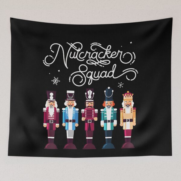 Item preview, Nutcracker Christmas Classic Vintage Squad Holiday Retro Fmaily designed and sold by StacyBattleArt.