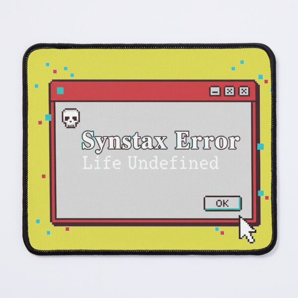 Item preview, Syntax Error Life Undefined Art designed and sold by WiserShop.