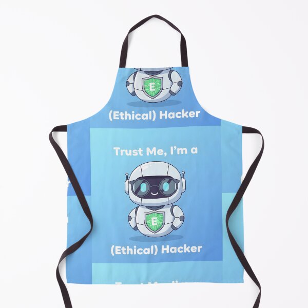 Item preview, Cute Ethical Hacker Robot – Cyber Security Geek Humor designed and sold by Pandastore14.