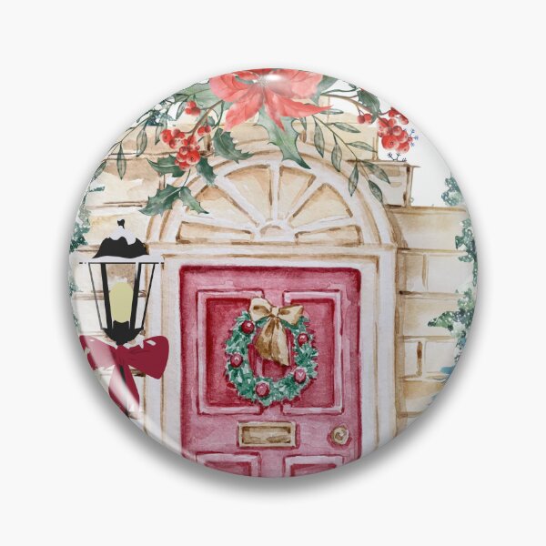 Item preview, Vintage Christmas Winter Door designed and sold by CaseMastery.
