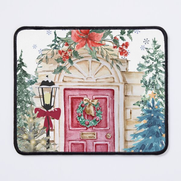 Item preview, Vintage Christmas Winter Door designed and sold by CaseMastery.