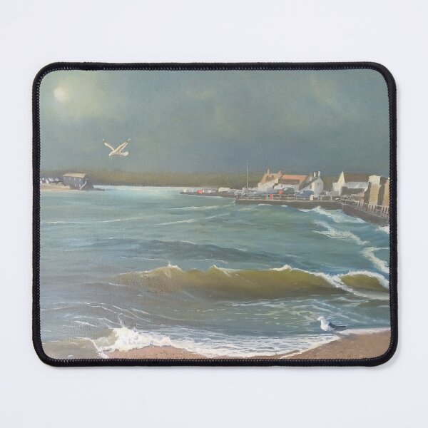 Item preview, Winter at Mudeford designed and sold by ArtfromCoz.