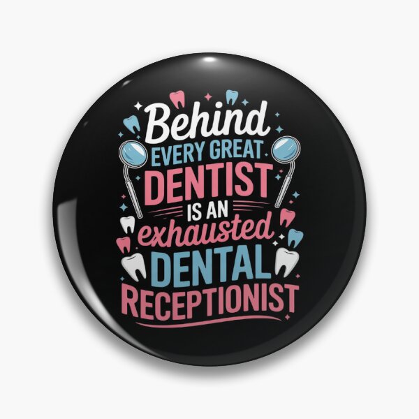 Item preview, An Exhausted Dental Receptionist Dentist Receptionist  designed and sold by NeomiStoreSS.