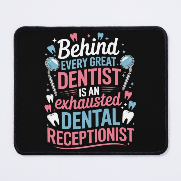 Item preview, An Exhausted Dental Receptionist Dentist Receptionist designed and sold by NeomiStoreSS.